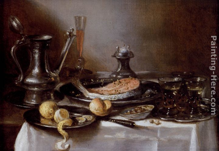 A Still Life With A Jan-Steen Jug